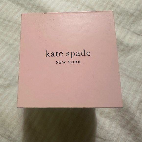 Kate Spade Metro Travel Map Navy Nude Pink Gold Watch Going Places Gift - Picture 3 of 6